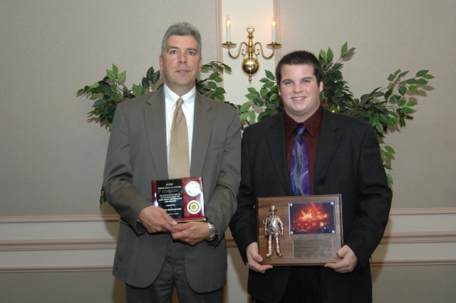 Top Fire & EMS Responder Chuck Foy Jr. & Presidents Award Reciepent Keath Montgomery